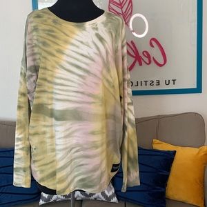 NWT Calvin Klein Performance tie die long sleeve